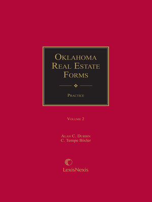 cover image of Oklahoma Real Estate Forms